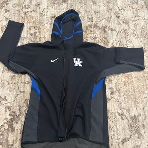 Nike Black and Gray University of Kentucky 3XL Dri-FIT Hoodie